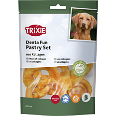 Koera maius Denta Fun Kollageenist valmistatud kondiitritoodete komplekt 100g