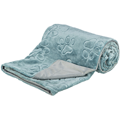 Koera tekk Barry, 100 x 75 cm, sinine/hall