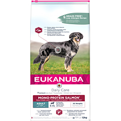 EUKANUBA Adult Mono-Protein с лососем для всех собак 12 кг