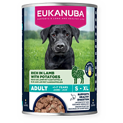 Полноценный (влажный) корм Eukanuba Dog Adult Ягненок и картофель 400г