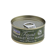 F4C филе тунца с морскими водорослями 70 г влажный корм для котов