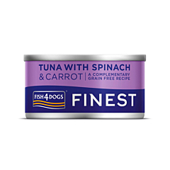 F4d koera konserv tuunikala/porgand/spinat 85g