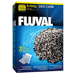 Filtrielement Fluval Zeo-Carb 3x150g