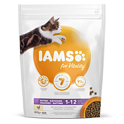Kuiv täissööt IAMS CAT Kitten kanaga 800g kassipoegadele
