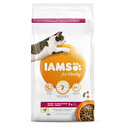 Kuiv täissööt IAMS CAT Senior 7+ kanaga 3kg vanematele kassidele