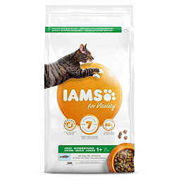 Kuiv täissööt IAMS CAT Adult ookeanilise kalaga 10kg kassidele