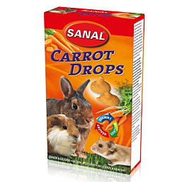 SANAL RODENTS Морковные дропсы 45г