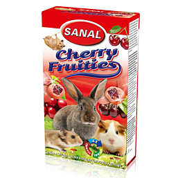 SANAL RODENTS Cherry Fruities вишневые дропсы 50г