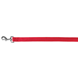 Softline Elegance leash, S: 1.00 m/15 mm, red/beige