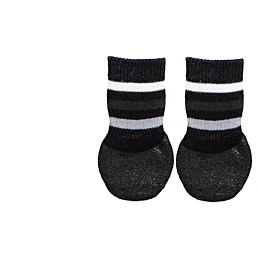 Dog socks, non-slip, XS–S, 2 pcs., black