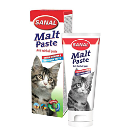 SANAL CARE Malt Anti-Hairball Paste for cat 100g