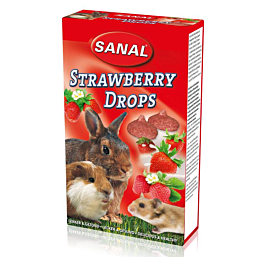 SANAL RODENTS Клубничные дропсы 45г