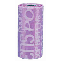 Dog Pick Up dog dirt bags, 8 rolls of 20 bags, M, sorted