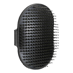 Care brush, rubber, 8 × 13 cm