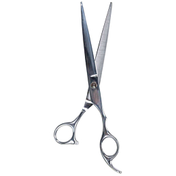 Professional trimming scissors, stainless steel, 20 cm