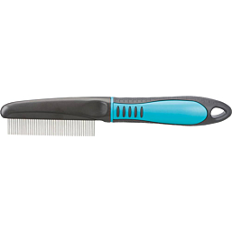 Comb, fine teeth, dog/cat, 22 cm