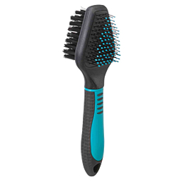 Brush, plastic, double-sided, 6 × 19 cm