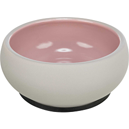 Ceramic bowl with rubber base, 1 l/ø 17 cm