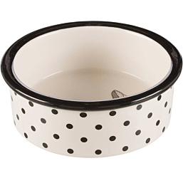 Ceramic bowl Zentagle 300ml/12cm white/black