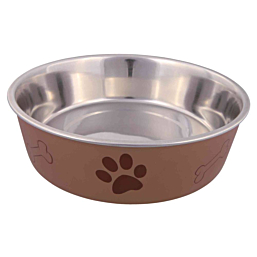 Stainless steel bowl with plastic coating, 1.5 l/ø 21 cm