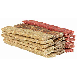 Treat for dogs red chewing sticks natural 12cm 100pcs