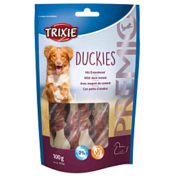 Treat for dogs PREMIO Duckies, 100 g