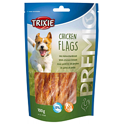 Treat for dogs PREMIO Chicken Flags, 100 g