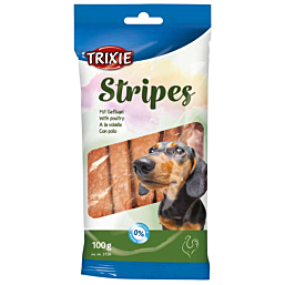 Treat for dogs Poultry stripes, 10 pcs /100 g