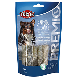 Treat for dogs PREMIO Salmon Cigars, 12.5 cm, 6 pcs./70 g
