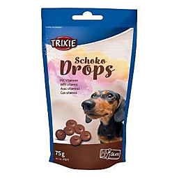 Treat for dogs Chocolate Drops, 75 g