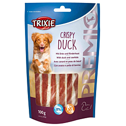 Treat for dogs PREMIO Crispy Duck, 100 g