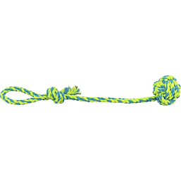 Toy for dogs Playing rope with wiven-in ball 7mm/50cm