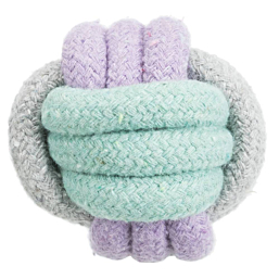 Toy for dogs Junior knot ball, rope, ø 6 cm