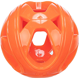 Honeycomb ball, TPE, ø 6 cm, orange