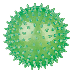 Toy for dogs Hedgehog ball, TPR, ø 12 cm random color