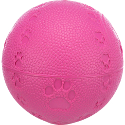 Toy for dogs Ball, natural rubber, ø 6 cm random color