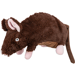 Rat, plush, recycled, 26 cm
