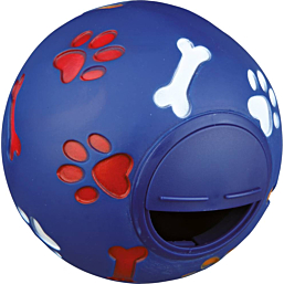 Toy for dogs Snack ball, plastic, ø 7 cm random color