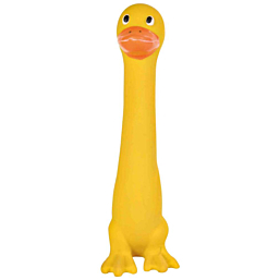 Toy for dogs Longie, latex/polyester fleece, 18 cm random color