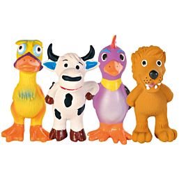 Toy for dogs Animal, latex, 11 cm random color