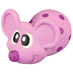 Toy for dogs Mouse, latex, 8 cm random color