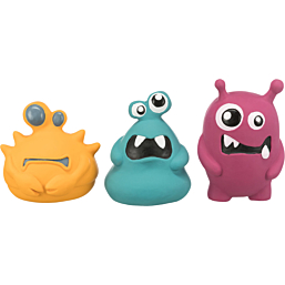 Toy for dogs Monster, latex, 10–12 cm random color
