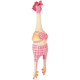 Toy for dogs Hen, original animal sound, latex, 48 cm
