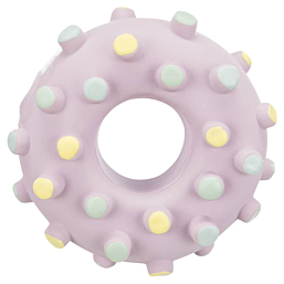 Toy for dogs Junior mini ring, soundless, latex, ø 8 cm