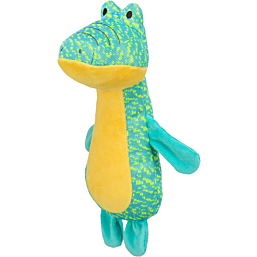 Mänguasi koertele Alligaator, kangas, 29 cm, roheline