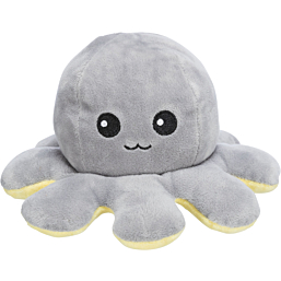 Toy for dogs Reversible octopus, plush, 19 cm random color