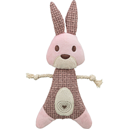 Rabbit, fabric plush, 24 cm