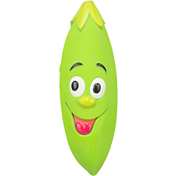 Mänguasi koertele Hernekaun, 16 cm, roheline