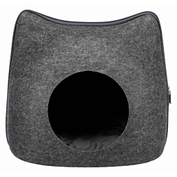 Домик Cat Cuddly Cave 38×35×37 см антрацит