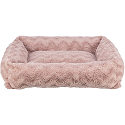 Vital Loki bed, recycled, square, 80 × 60 cm, pink